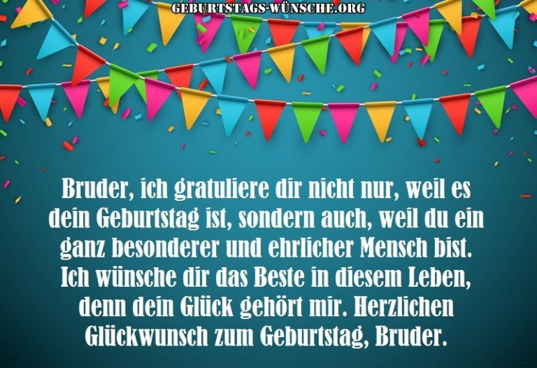 Schöne Kurz Kostenlos Geburtstagswünsche Für Bruder Mit Bilder